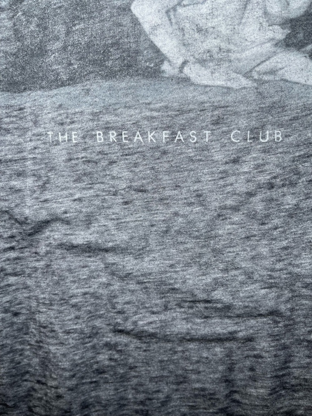 The Breakfast Club Official Vintage Sheer Burnout 80's Retro T-Shirt Size Large - Picture 15 of 15